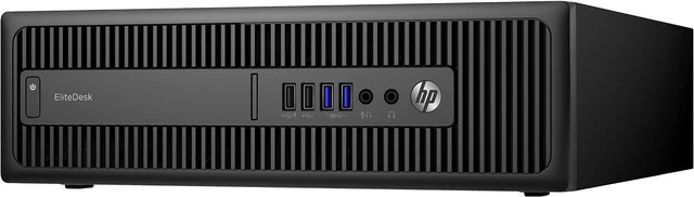 Alt view image 3 of 5 - HP EliteDesk 800G2 Small Form Factor Desktop Computer, Core i5-6500 up to 3.6GHz, 16GB DDR4, 512GB Solid State Drive, Windows 11 Pro