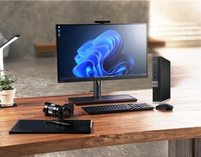 Alt view image 5 of 6 - Dell OptiPlex 5060 Small Form Factor Desktop Computer, Core i7-8700 up to 4.6GHz, 32GB DDR4, 1TB Solid State Drive, Windows 11 Pro