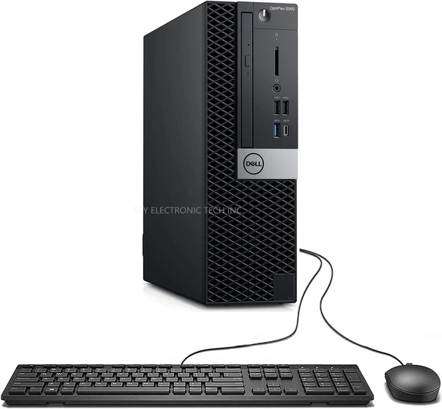 Main image of Dell OptiPlex 5060 Small Form Factor Desktop Computer, Core i7-8700 up to 4.6GHz, 32GB DDR4, 1TB Solid State Drive, Windows 11 Pro