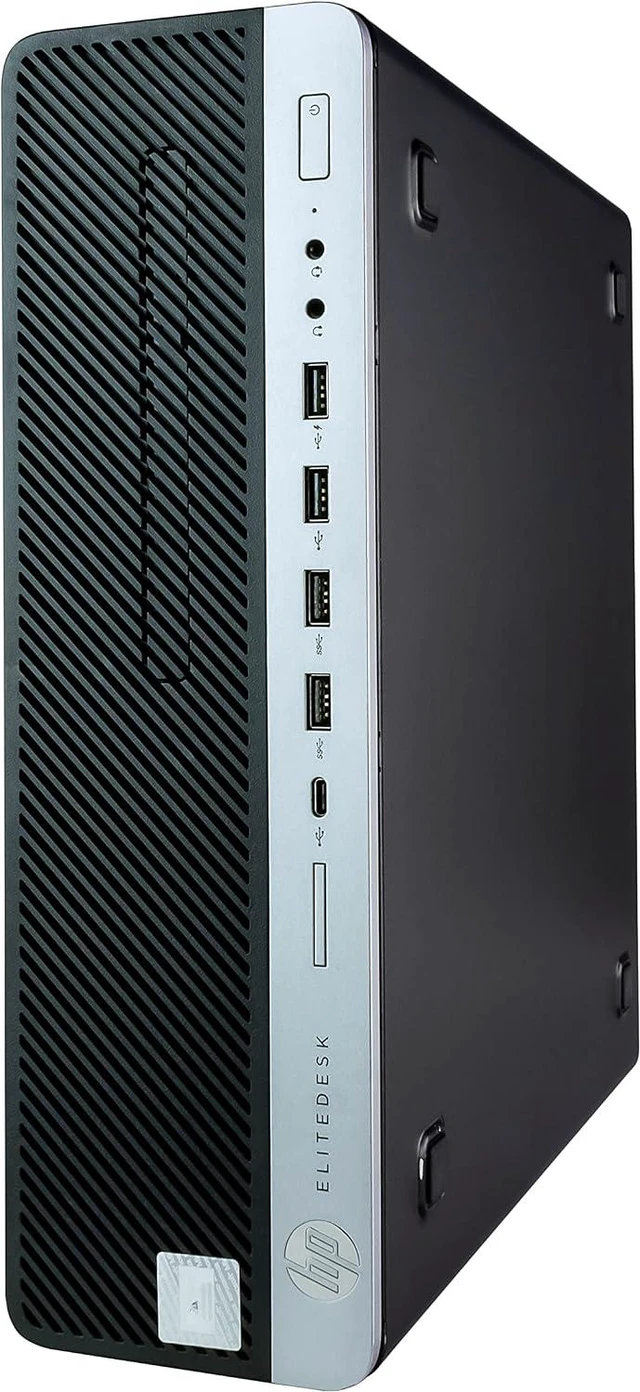 Alt view image 3 of 7 - HP ProDesk 600G4 Small Form Factor Desktop Computer, Core i5-8500 up to 4.1GHz, 32GB DDR4, 250GB Solid State Drive, Windows 11 Pro
