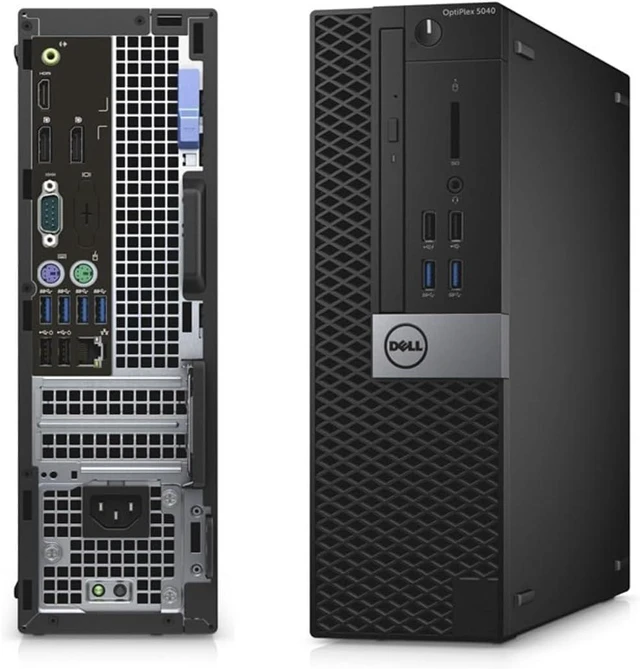 Alt view image 2 of 6 - Dell OptiPlex 5040 Small Form Factor Desktop Computer, Core i5-6500T up to 3.1GHz, 8GB RAM, 256GB Solid State Drive, Windows 11 Pro