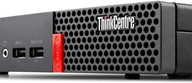 Alt view image 3 of 7 - Lenovo ThinkCentre M910Q Tiny Form Factor Desktop Computer, Core i5-6500T up to 3.1GHz, 8GB DDR4, 256GB Solid State Drive, Windows 11 Pro