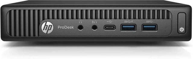 Main image of HP ProDesk 600G2 Mini Form Factor Desktop Computer, Core i5-6500T up to 3.1GHz, 16GB DDR4, 256GB Solid State Drive, Windows 11 Pro