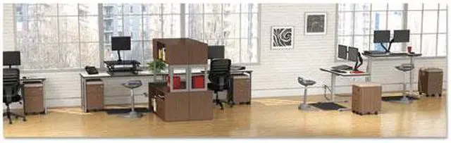 Alt view image 4 of 20 - ActivErgo Anti-Fatigue Mat, 24 x 36, Black ALEAE23AFM