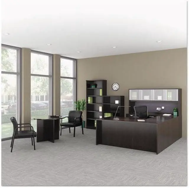 Alt view image 2 of 20 - Alera Valencia Series Reversible Return/Bridge Shell 42w x 23 5/8d Espresso