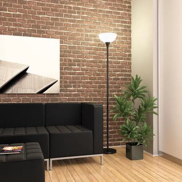 Alt view image 2 of 6 - Floor Lamp, 71", Black