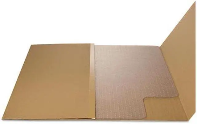 Alt view image 7 of 20 - Alera ALEMAT4553CLPR Studded Chair Mat for Low Pile Carpet, 45 x 53, Clear