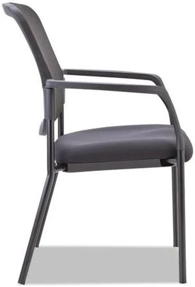Alt view image 4 of 20 - Alera - EL4314 - Mesh Guest Stacking Chair, Black