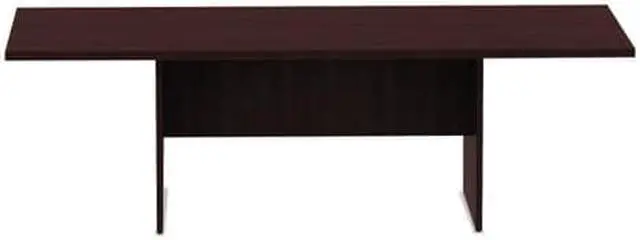 Alt view image 3 of 6 - Alera Valencia Series Conference Table Rectangle 94 1/2 x 41 3/8 x 29 1/2 Mahogany VA719642MY
