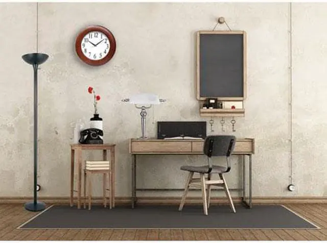 Alt view image 3 of 10 - Torchier Floor Lamp, 72"H, Black