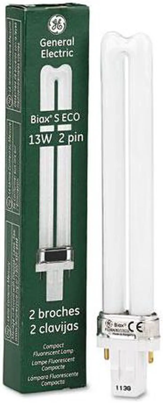 Alt view image 10 of 12 - Plug-In CFL Bulb, T4, 2-Pin (GX23), Lumens 710 lm, Dimmable No, Watts 13W
