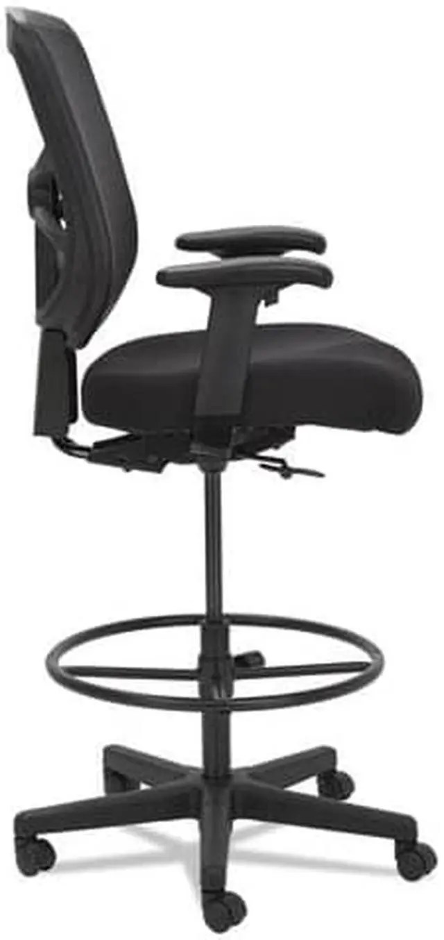 Alt view image 5 of 20 - Alera - EL4615 - Alera Elusion Series Mesh Stool, Black