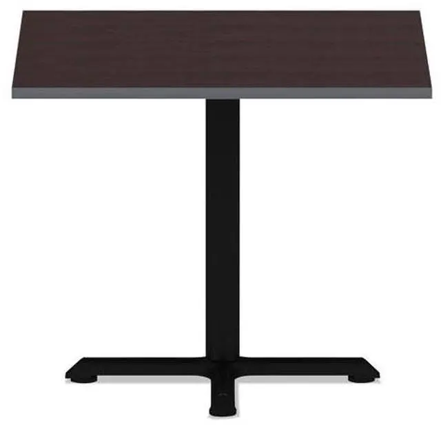 Alt view image 2 of 11 - Reversible Laminate Table Top, Square, 35 1/2 x 35 1/2, Espresso/Walnut