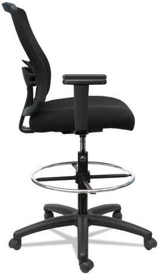 Alt view image 5 of 20 - Alera Etros Series Mesh Stool Black ET4614