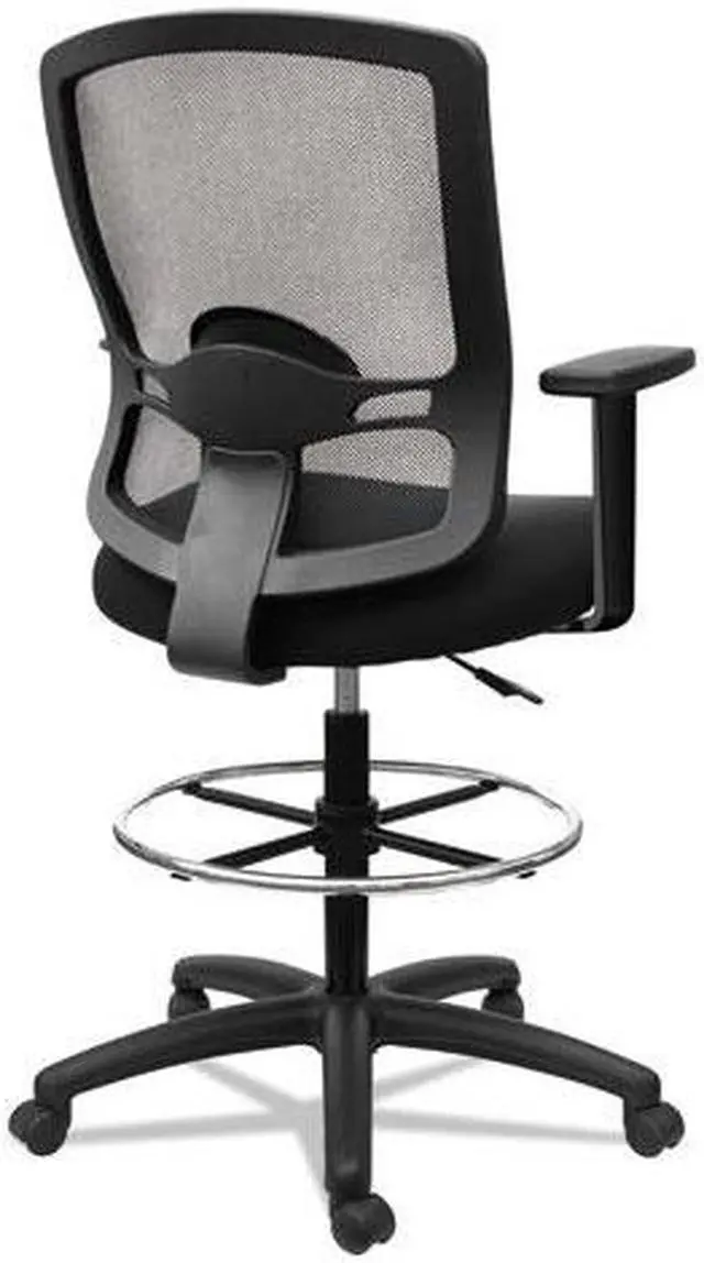 Alt view image 7 of 20 - Alera Etros Series Mesh Stool Black ET4614