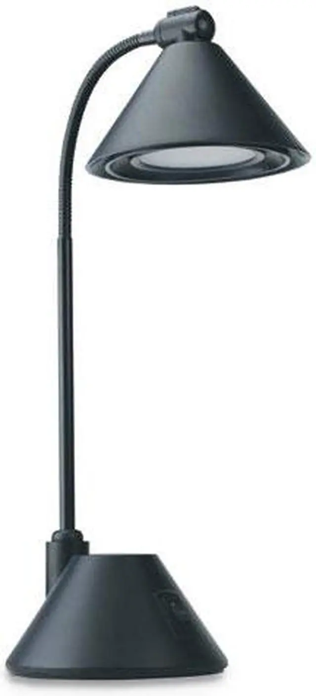 Alt view image 2 of 17 - LED Task Lamp, 2 Prong, 17"High, Black ALELED932B