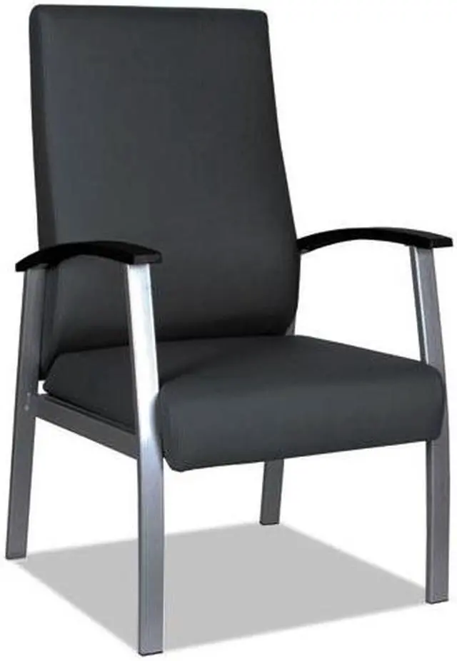 Main image of Alera metaLounge Series High-Back Guest Chair 21.85" x 23.62" x 17.71" Black ML2419