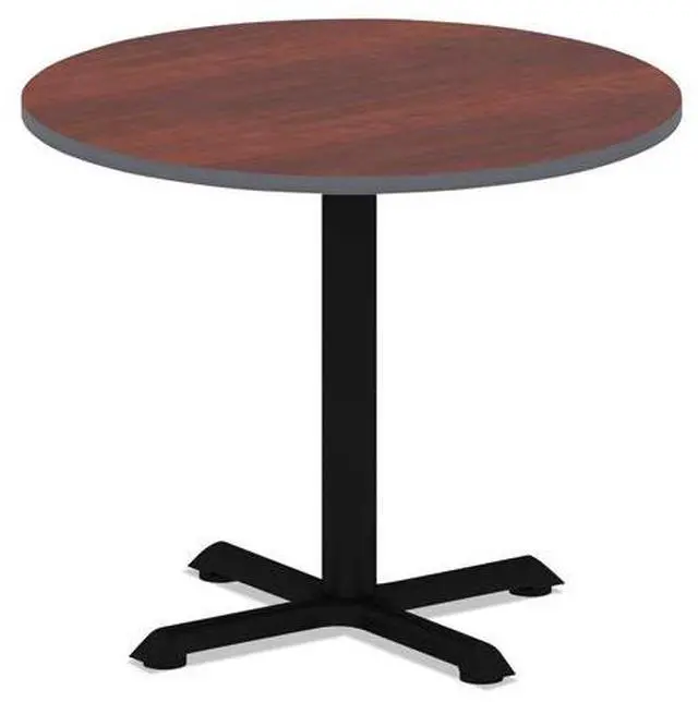 Main image of Reversible Laminate Table Top, Round, 35 1/2 dia., Medium Cherry/Mahogany