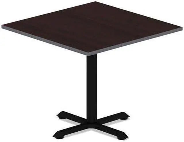 Alt view image 2 of 14 - Reversible Laminate Table Top, Square, 35 1/2 x 35 1/2, Medium Cherry/Mahogany