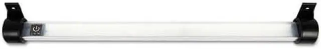 Alt view image 4 of 20 - Under Cabinet LED Strip Lamp, 2 Prong, 24"Wide, Black ALELEDUC24B