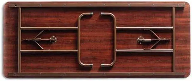 Alt view image 3 of 4 - Alera FT727230MY Wood Folding Table, Rectangular, 72w x 29 3-4d x 29h