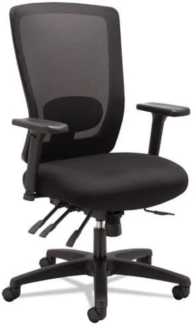 Alt view image 6 of 20 - Alera - HALE754 - Alera Envy Series Mesh High-Back Multifunction Chair, Black