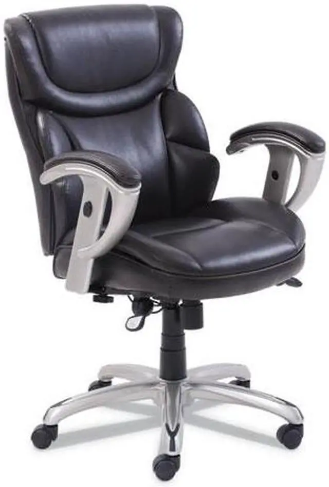 Main image of SertaPedic® Emerson Task Chair  Supports up to 300 lbs.  Brown Seat/Brown Back