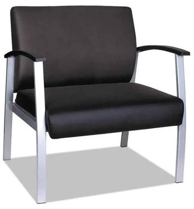 Main image of Alera metaLounge Series High-Back Guest Chair 27.55" x 23.81" x 17.71" Black ML2219