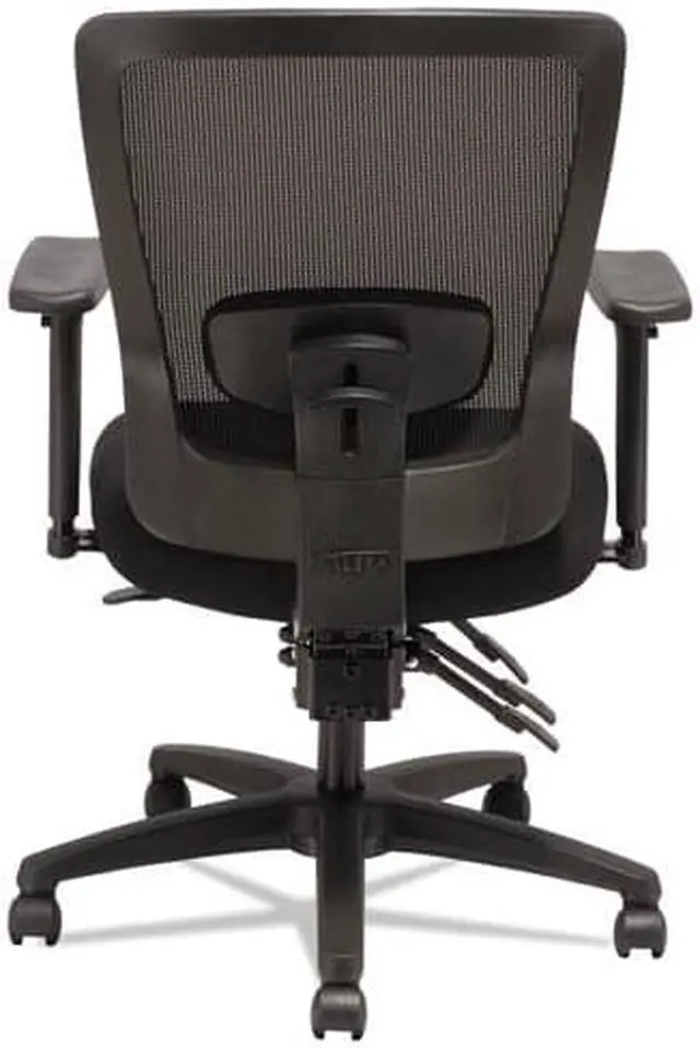 Alt view image 8 of 20 - Alera - HALE752 - Alera Envy Series Mesh Mid-Back Multifunction Chair, Black