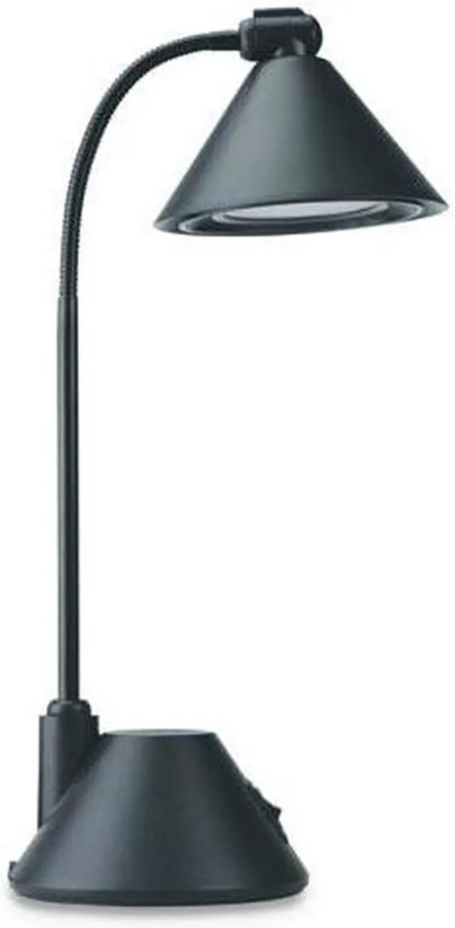 Alt view image 3 of 17 - LED Task Lamp, 2 Prong, 17"High, Black ALELED932B