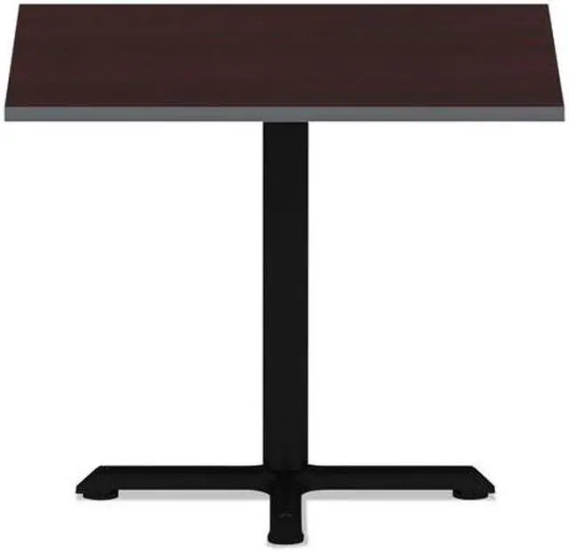 Alt view image 3 of 14 - Reversible Laminate Table Top, Square, 35 1/2 x 35 1/2, Medium Cherry/Mahogany