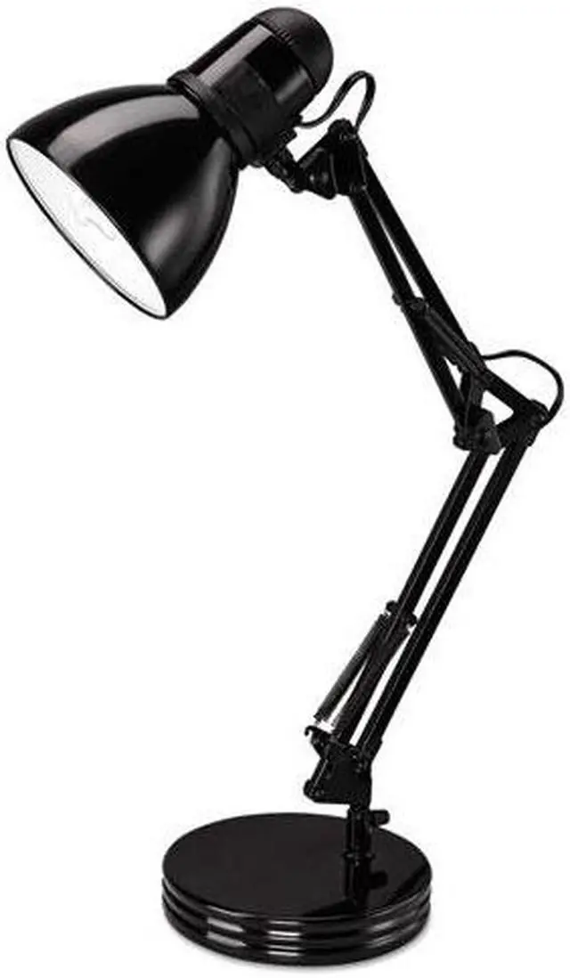 Alt view image 4 of 20 - Architect Desk Lamp, Adjustable Arm, 22"H, Black