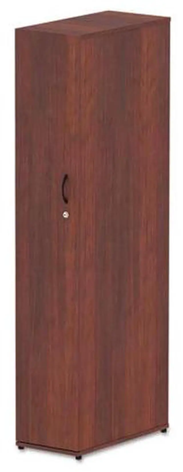 Alt view image 3 of 15 - Alera Valencia Series Wardrobe 11 7/8w x 23 5/8d x 65h Medium Cherry VA621224MC