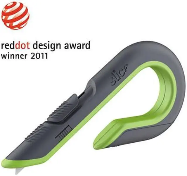 Alt view image 3 of 20 - Slice Ceramic Box Cutter W/ Auto Retracting Blade, Green