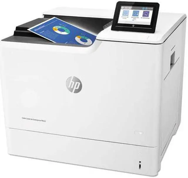 Alt view image 2 of 19 - HP LaserJet Enterprise M653dn Color Laser Printer w/ Auto Duplex, J8A04A