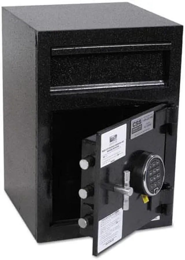 Alt view image 4 of 6 - FireKing Depository Security Safe 14 x 15 1/2 x 20 Black SB2014BLEL