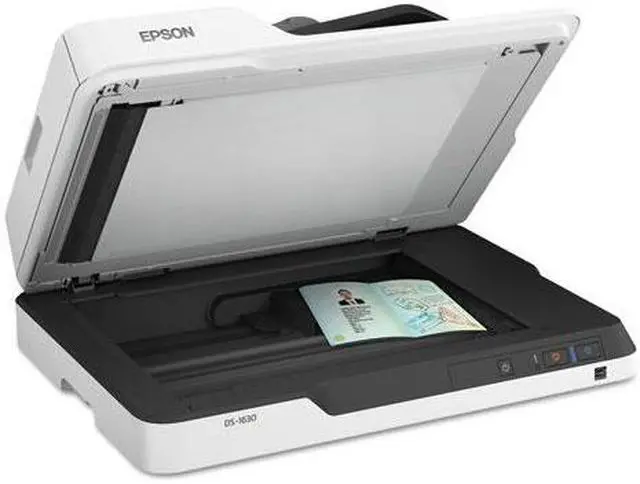 Alt view image 8 of 20 - EPSON WorkForce DS-1630 (B11B239201) Duplex 1200 dpi x 1200 dpi USB Color Flatbed Scanner