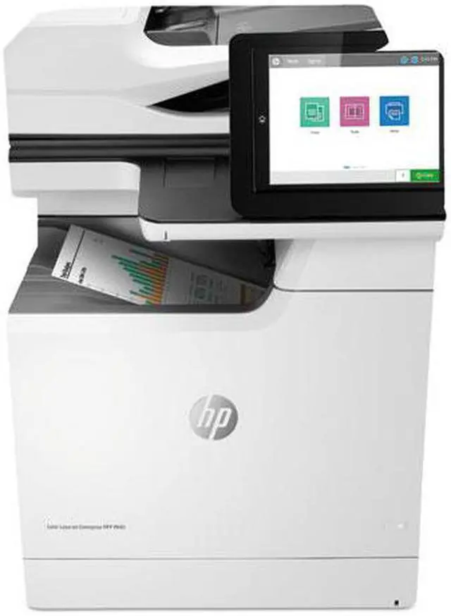 Alt view image 2 of 20 - HP LaserJet Enterprise MFP M681dh - Multifunction printer - color - laser Business Printers