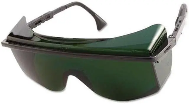 Alt view image 5 of 7 - Uvex by Sperian 763-S2509 Uvex Astro Otg 3001 Safety Spectacle Black Frame