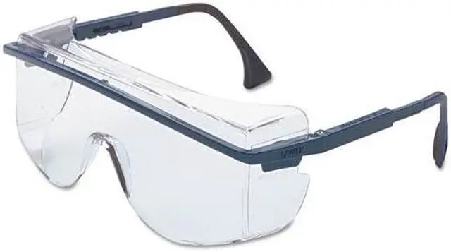 Alt view image 6 of 7 - Uvex by Sperian 763-S2509 Uvex Astro Otg 3001 Safety Spectacle Black Frame