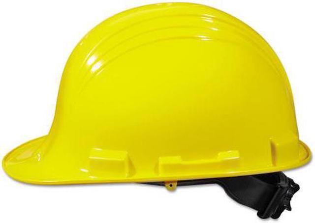 Alt view image 7 of 9 - NORTH SAFETY PRODUCTS The Peak A79 Hard Hat HDPE Shell Yellow A79R020000