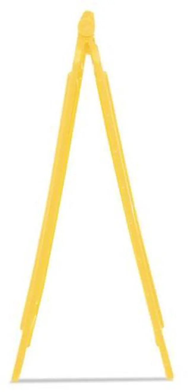 Alt view image 3 of 17 - Rubbermaid Plastic,  Floor Safety Sign,  11" Width,  25" Height,  Yellow