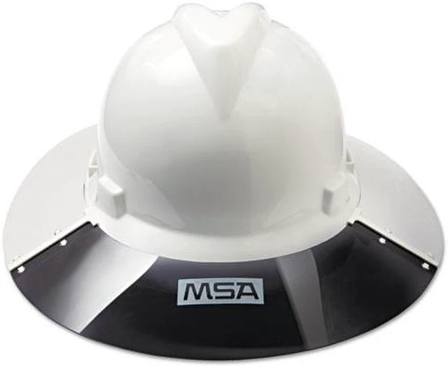 Alt view image 7 of 7 - MSA Safety 697410 Sun Shield for Hats Only