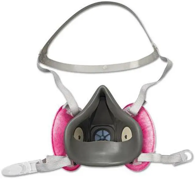Alt view image 11 of 20 - 3M Half Facepiece Respirator 6000 Series, Reusable