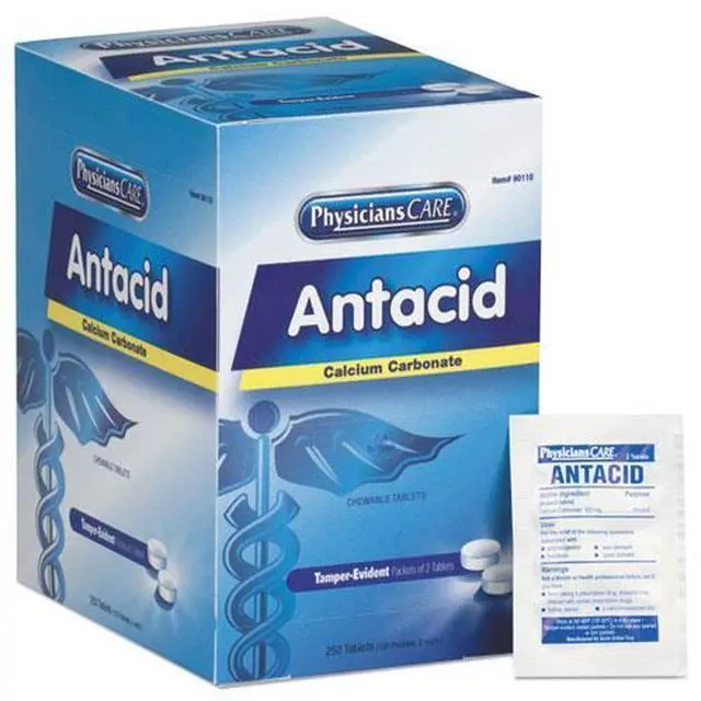 Main image of Analgesics & Antacids Refills for First Aid Cabinet, 250 Doses per box