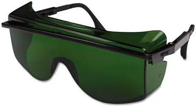 Alt view image 6 of 7 - Uvex by Sperian 763-S2508 Uvex Astro Otg 3001 Safety Spectacle Black Frame