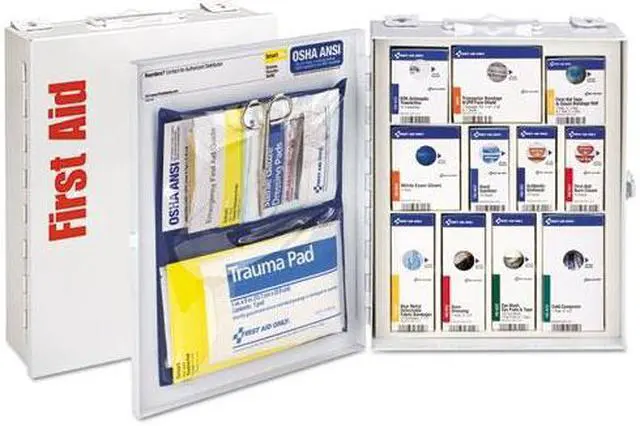 Alt view image 5 of 19 - Smartcompliance Food Service Cabinet W/O Medications For 25 People, 94 Pieces