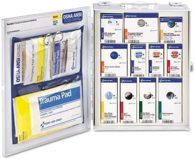 Alt view image 4 of 19 - Smartcompliance Food Service Cabinet W/O Medications For 25 People, 94 Pieces