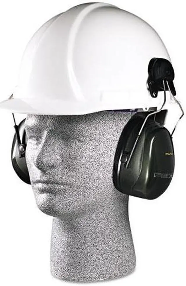 Alt view image 6 of 12 - 3M Peltor H7P3E Optime 101 Helmet Attachable Earmuff
