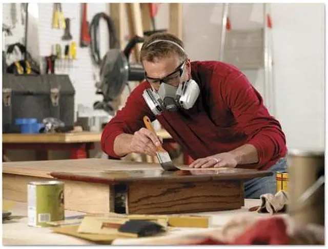 Alt view image 16 of 20 - 3M Half Facepiece Paint Spray/Pesticide Respirator Large 6311PA1A